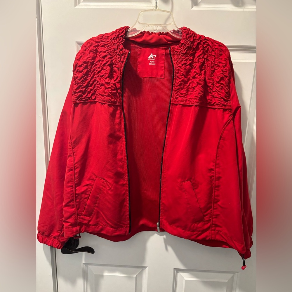 Red Athletech lightweight jacket size XL